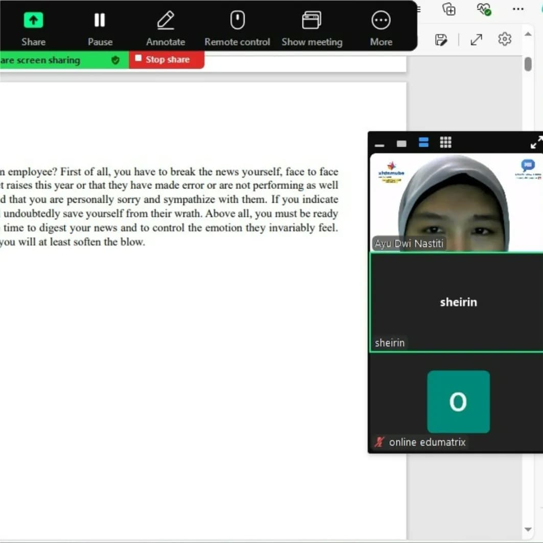 Kegiatan Belajar TOEFL 4