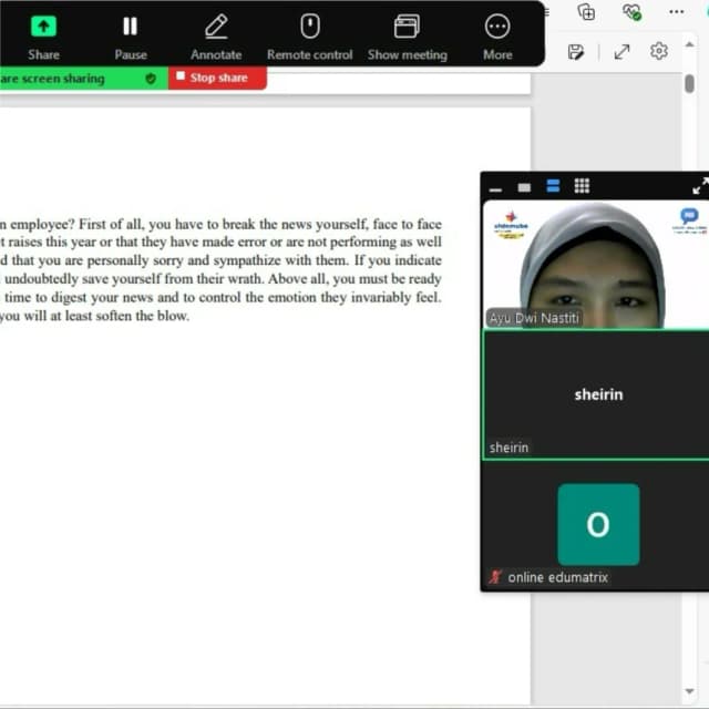 Kegiatan Belajar TOEFL 4