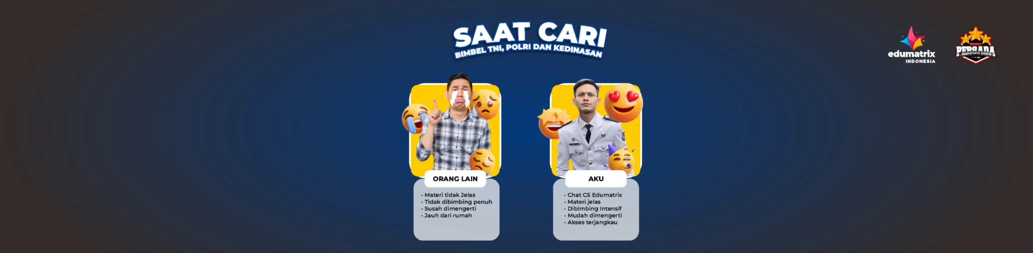 Banner Bimbel TNI Polri Desktop 2