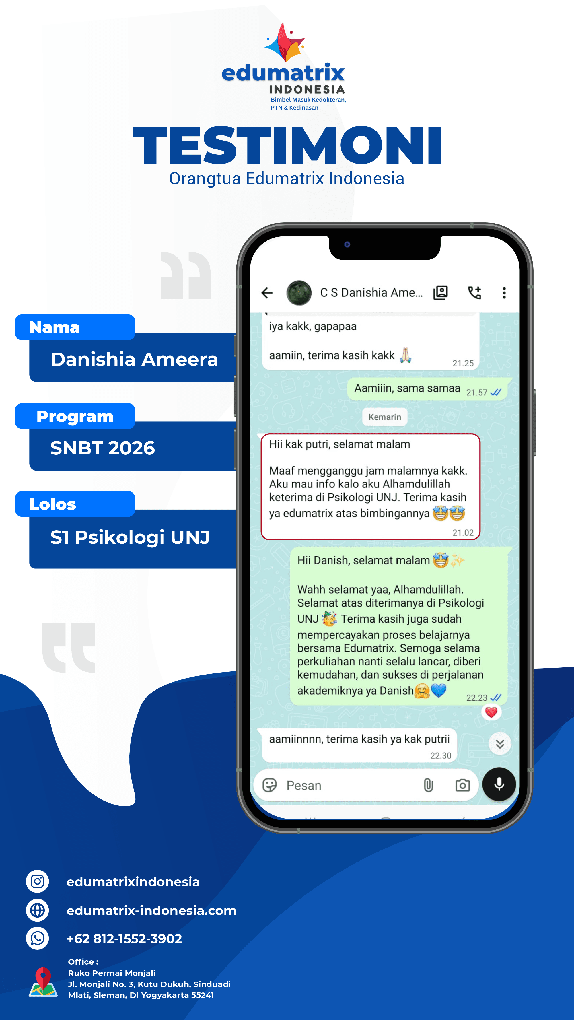 Testimoni Danishia Ameera