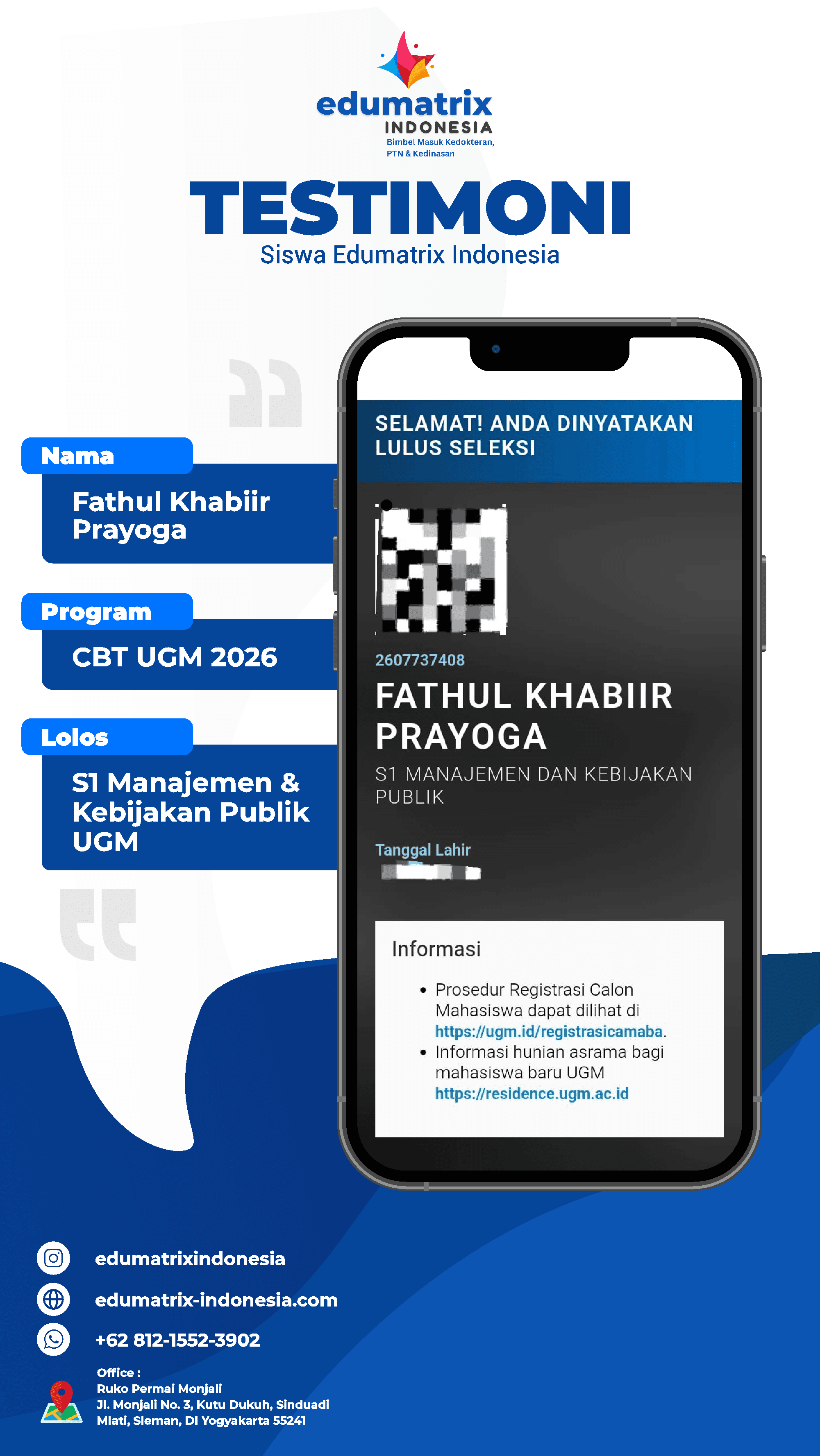 Testimoni Fathul Khabiir Prayoga