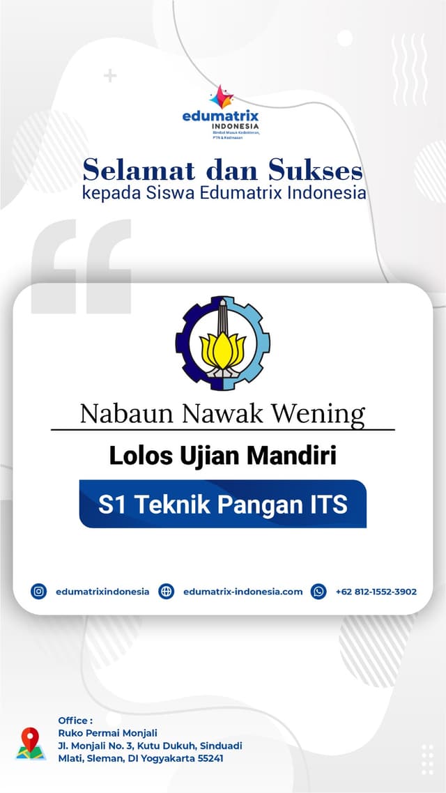 Bimbel Privat UTBK SNBT Terbaik - Edumatrix Indonesia