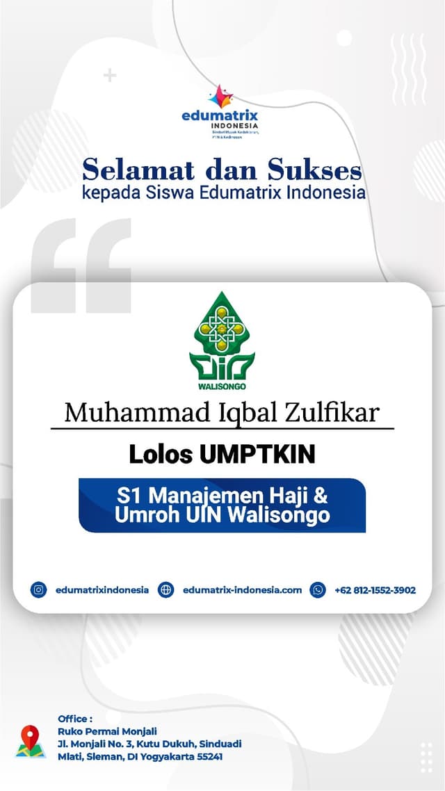 Bimbel Privat UTBK SNBT Terbaik - Edumatrix Indonesia