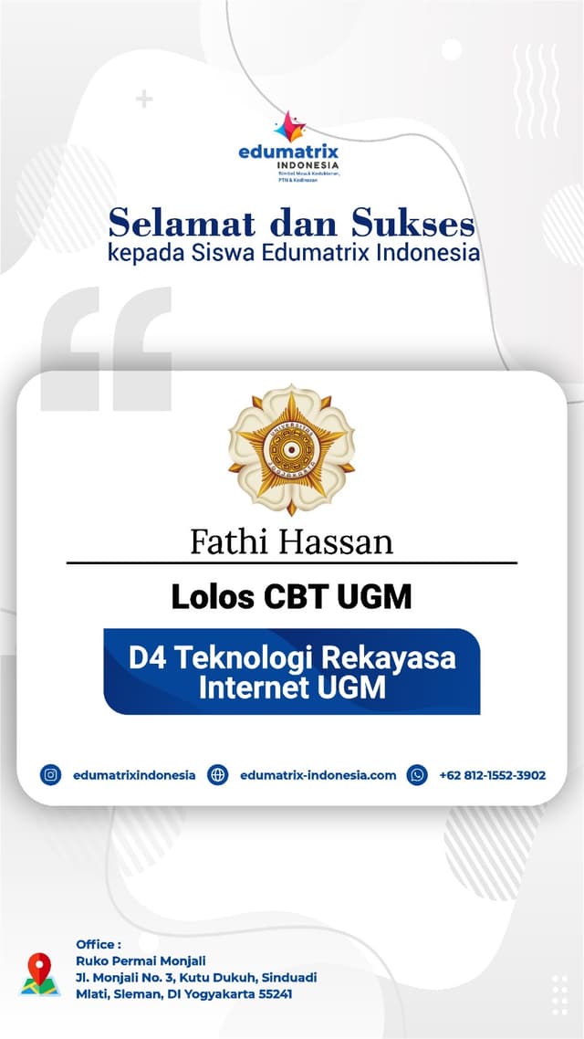 Bimbel Privat UTBK SNBT Terbaik - Edumatrix Indonesia