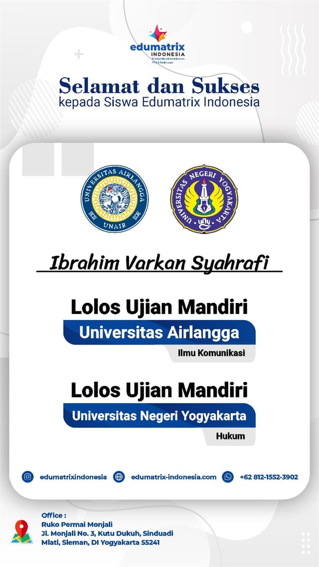 Bimbel Privat UTBK SNBT Terbaik - Edumatrix Indonesia