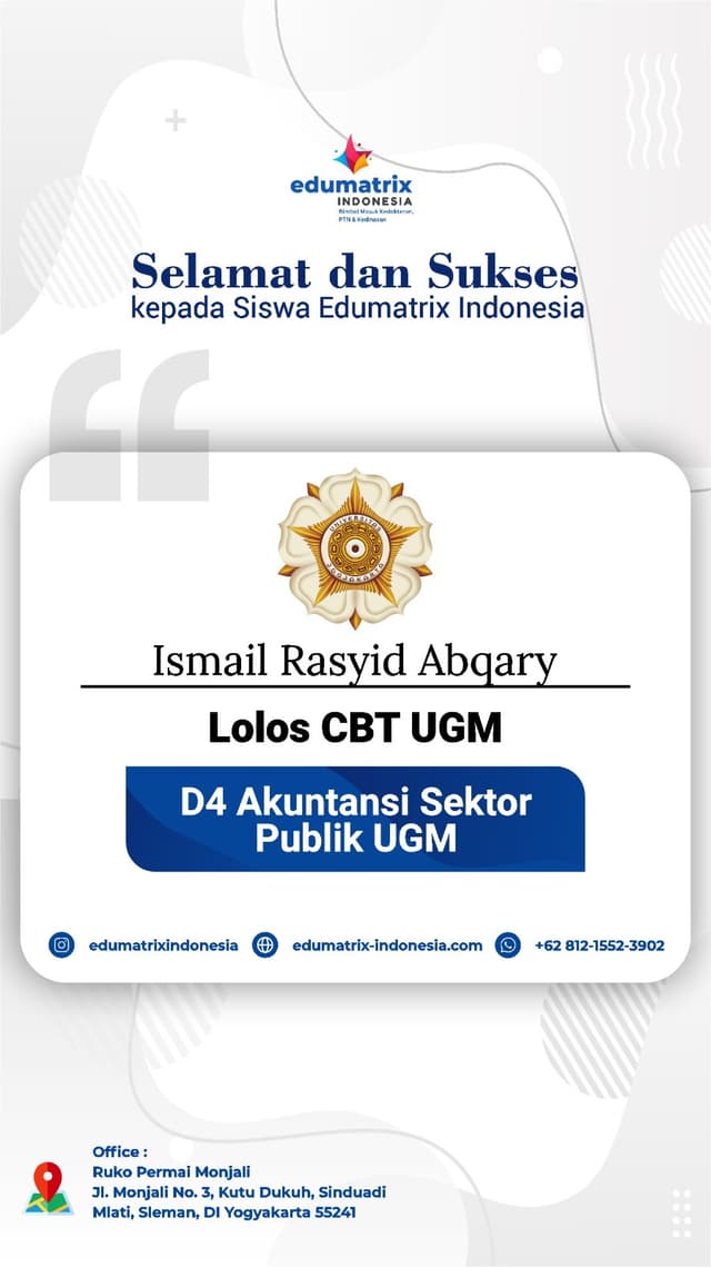 Bimbel Privat UTBK SNBT Terbaik - Edumatrix Indonesia