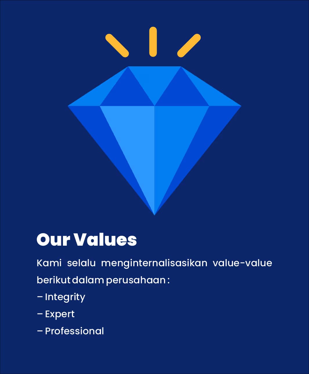 Nilai Utama Edumatrix Indonesia